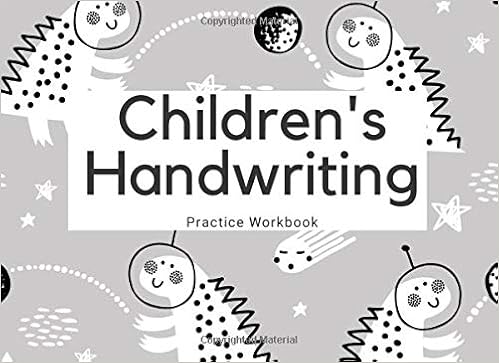 Children S Handwriting Practice Workbook Children S Lined Journal With Drawing Boxes Draw Write Doddle Diary Jotter Ruled 100 Pages 6 X9 Small Notebook Childrens Learning Journals Signature Planner 9781793815705 Amazon Com Books amazon com