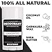 All Natural Aluminum Free Deodorant - Made in the USA with Coconut Oil & Essential Oils for Women and Men - Vegan, Non-GMO & Organic Ingredients (Coconut)