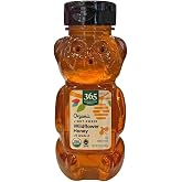 365 by Whole Foods Market, Organic Light Amber Wildflower Honey, 12 Ounce