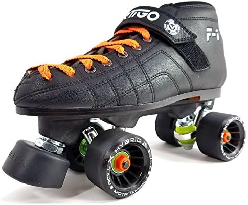 Phreakskate Chameleon Luigino F1 Best New Roller Derby Speed Skate 2017 W/ Hybrid Wheels and Bionic Abec 7 Bearings 10.5