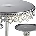 Dahlia Studios Elise Silver Cupcake and Cake Stand Crystal 17
