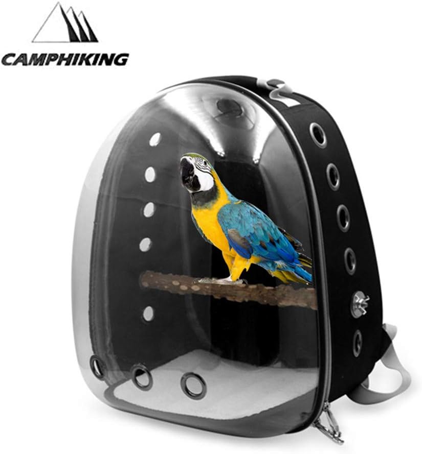 Bird Carrier, Bird Travel Cage Transport Backpack Pet Outdoor Bag