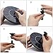 Alvivi Solar for Fountain, Solar Bird Bath Fountain Pump, 1.4W Solar Panel Water Floating Pump Kit, 4 Kinds Spay Heads for Pond, Pool and Garden Decoration
