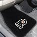 FANMATS 17091 Philadelphia Flyers 2-Piece Embroidered Team Logo Car Mat Set, Front Row Automotive Floor Mats