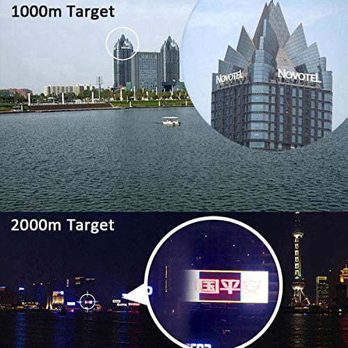 HUANGDAN 15-40x50 Zoom-Monoculars, Outdoor-Jagd mit hochbetriebenem High-Definition-Stativ-Fernglas (mit Stativ) – Bild 8