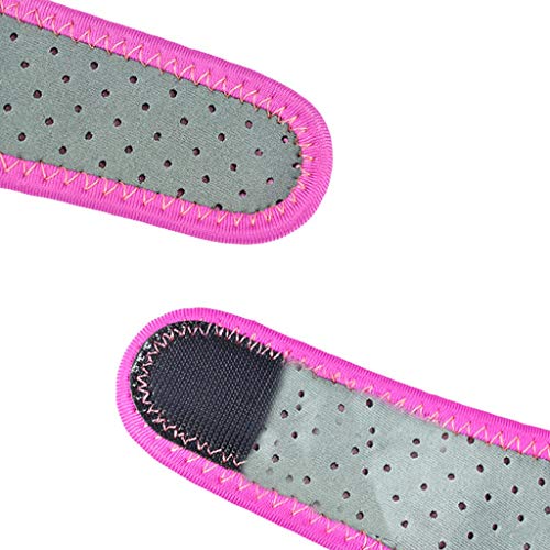 BeGrit Genouillères Rembourrage en Mousse Genouillere Sport Danse avec Souple Respirante Antidérapant Respirante Protection Genou pour Travailler Gardening Arthrite Tennis Ballet Danse Yoga Rose