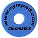 Cympad Blue Chromatics Foam Cymbal Pad Set – High-Density Memory Foam Washers for Enhanced Sound & Durability, Fits All Cymbal Stands - 40/15mm