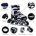 Otw-Cool Adjustable Inline Skates for Kids and Adults, Rollerblades with All Wheels Light up, Safe and Durable Inline Roller Skates for Girls and Boys, Men and Ladies