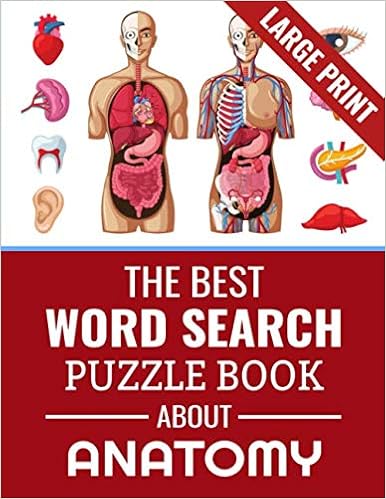 the best word search puzzle book about anatomy 40 challenging word searches for summer vacations free times publishing learn the anatomy 9781086176902 amazon com books