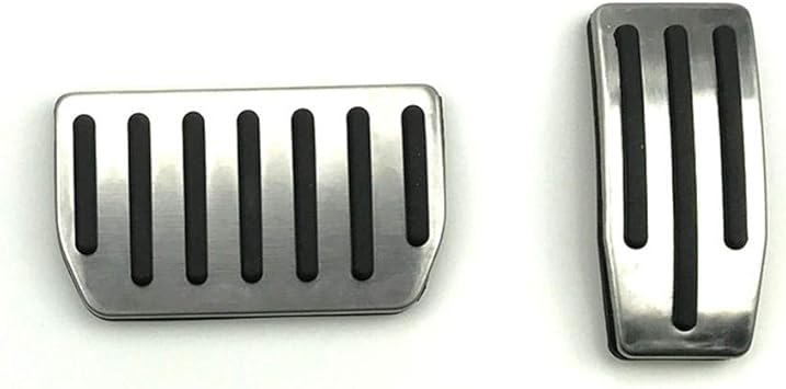 Amazon.com: ZHHRHC Metal Brake Pedals Floor Mats Cover Accessories Car