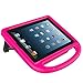 MENZO Kids Case for iPad 2 3 4, Light Weight Shockproof Handle Stand Kids Friendly Case for iPad 2, iPad 3rd Generation, iPad 4th Generation Tablet, Rose