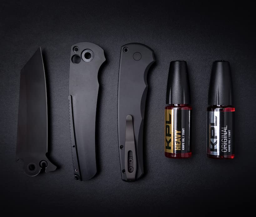 Knife Pivot Lube Heavy, Original, & Ultralight Combo Pack Knife Oil for
