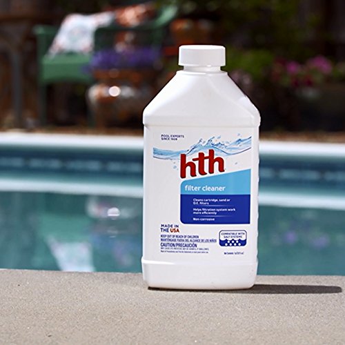 HTH 67015 Filter Cleaner Care for Swimming Pools, 1 qt Pricepulse