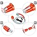 SUAOKI Outdoor Powered Handheld Portable Camping Shower - Plug into 12v Cigarette Adapter and Turns Water from Bucket into Steady Gentle Stream - with Water Pump and Build-in Water Filtration System