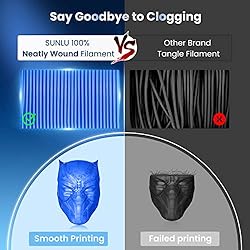 SUNLU 3D Printer Filament PLA Plus 1.75mm, SUNLU