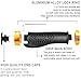 TOPCABIN Bike Handlebar Grips,Ergonomic Design Bicycle Handlebar Grips Widen Holding Rubber Bike Grips with Aluminum Lock Bicycle Grips Handlebar Cover for Bike Mountain Road MTB