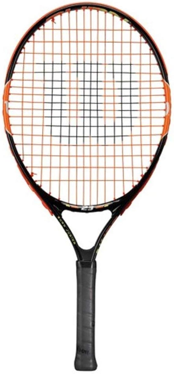 Amazon Co Jp Wilson ウィルソン Burn 19 Blk Org 子供用テニスラケット 対象身長85cm 105cm 専用ケース付 服 ファッション小物