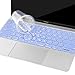 Mosiso Protective Keyboard Skin for Macbook 12 Inch with Retina Display A1534, Serenity Blue