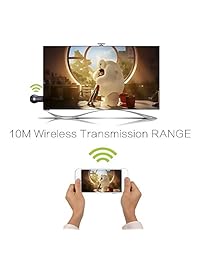 Storite Anycast M2 Plus 1080P 3d WiFi inalámbrico Mini pantalla Dongle receptor HDMI TV Miracast DLNA Airplay para iOS Apple iPhone, iPad, Android Smartphone Windows Mac