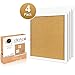 Elegant Boards 4 Pack Cork Bulletin Board 12