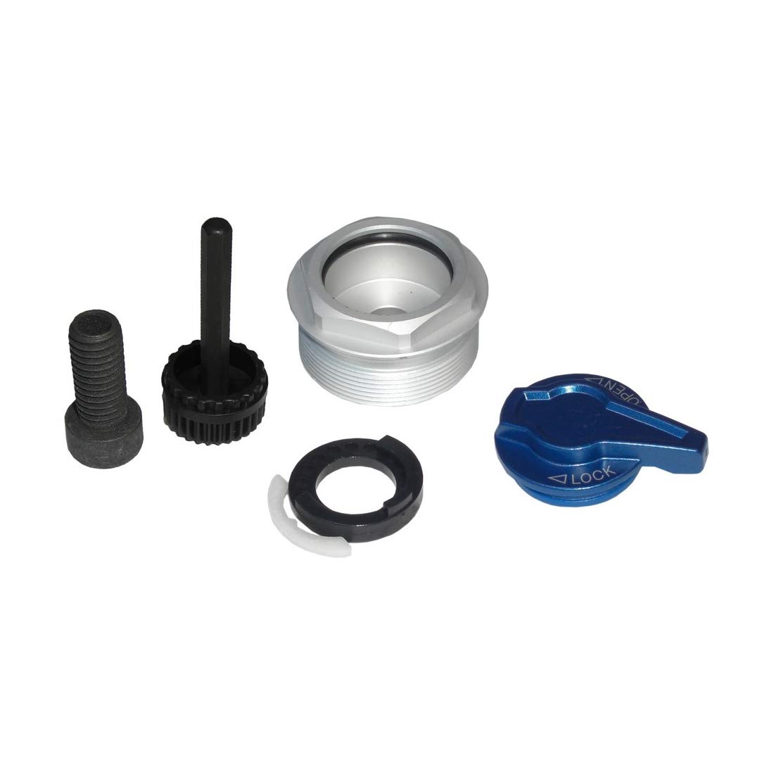 Suntour 2220596370 Unisex Adult Bicycle Fork, Black, One Size