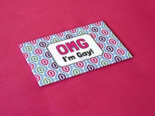 Handmade Gay pride colorful magnet