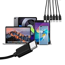 SplendoRoute Multi Charging Cable, USB C Splitter