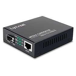 Lynxcel 10G Fiber Media Converter, 10 Gigabit SFP