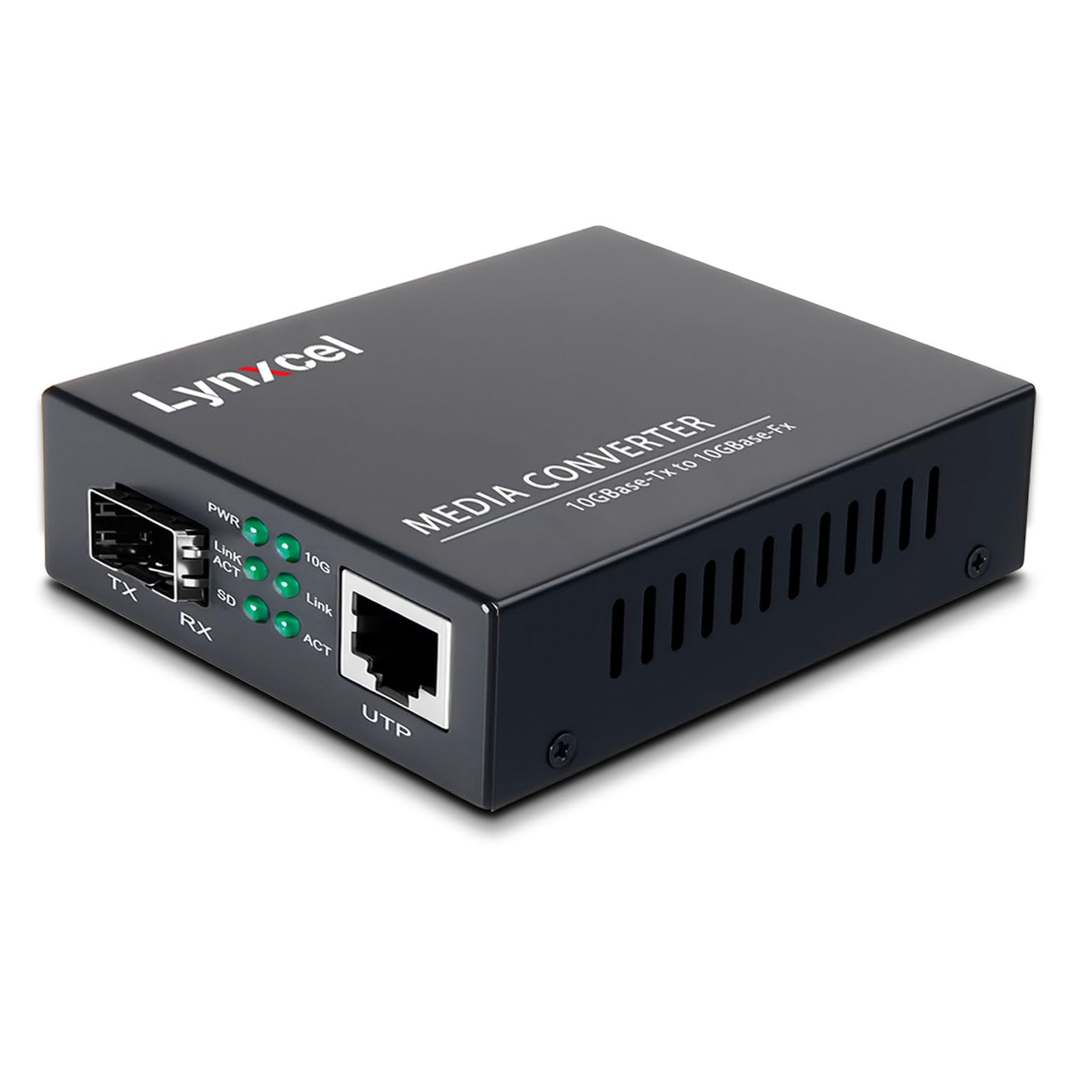 Lynxcel 10G Fiber Media Converter, 10 Gigabit SFP