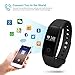 GBlife Fitness Tracker Watch,Heart Rate Monitor Bluetooth Smart Wristband Sport Bracelet for Android & iOS