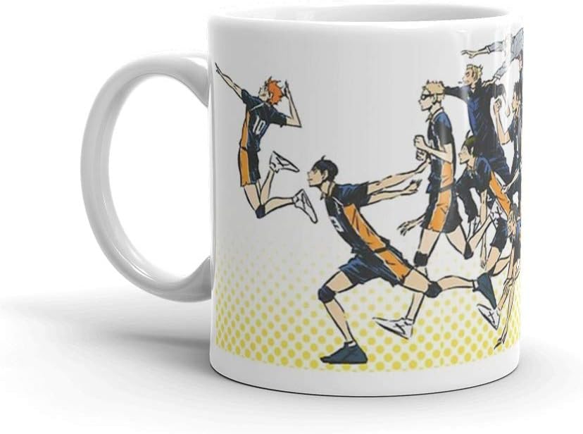 Haikyuu!!. 11 Oz Mugs Makes The Perfect Gift For Everyone. 11 Oz Fine Ceramic Mug With Flawless Glaze Finish