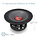 Lanzar Upgraded 8” High Performance Mid Bass - Powerful 800 Watt Peak 90Hz – 10 kHz Frequency Response 39 Oz Magnet Structure and 8 Ohm w/ Paper Cone and Foam Surround Full Range Speaker - OPTI8M-8