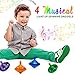 Hanukkah Dreidel - Musical Light Up Spinning Tops Set - Plays 2 Classic Hanukkah Songs - Assorted Colors 2 Pack