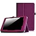 Fintie Folio Case for Acer Iconia One 7 B1-730HD Tablet Premium Vegan Leather Slim Fit Stand Cover with Stylus Holder - Purple