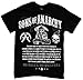 Sons of Anarchy Men's No Rules No Masters T-Shirt Black M