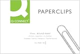 Q-Connect 77mm Round Wavy Paperclip Pack of 100 view 2