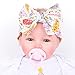 Anboo Colourfu Infant Kids Girls Bowknot Hairband Turban Bowknot Headwrap Hairband
