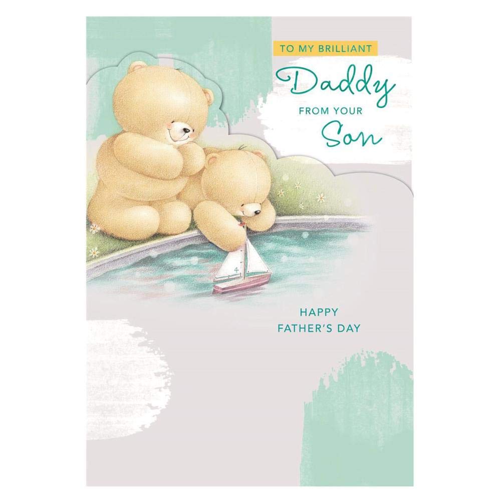 Forever Friends Daddy From Son Father's Day Card