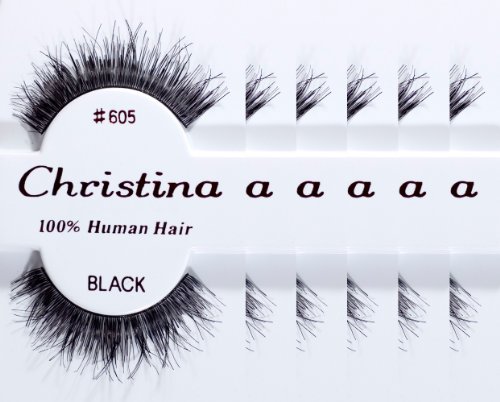 6packs Eyelashes - #605 (Christina)