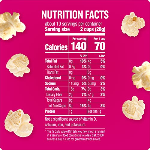 ANGIE’S BOOMCHICKAPOP SWEET AND SALTY KETTLE CORN POPCORN, GLUTEN FREE, PARTY SIZE 10 OZ.