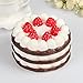 MyMei Squishy Slow Rising Toy Stress Reliever Strawberry Cake Hand Wrist Toy (Coffee)