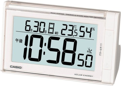 カシオ ウェーブセプター ソーラー DQS-600J-7JF 取扱説明書・レビュー