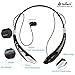 DolTech Bluetooth Headset Neckband Sports Bluetooth Running Headphones Stereo Earbuds with Mic (10 Hours Play Time, Bluetooth 4.1, Noise Cancelling, Sweatproof) -904 Black Silver