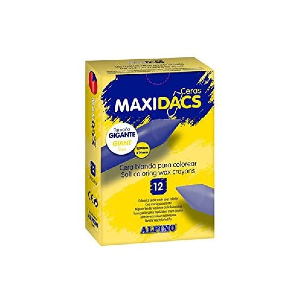 Alpino DX060120 – Case of 12 Crayons