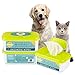 PUPMATE Pet Wipes for Dogs & Cats, Extra Moist & Thick Grooming Puppy Wipes with 100 Fresh Counts, Aloe Vera/Nature