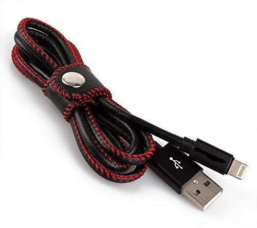 Genuine Leather USB Charger Cable for iPhone