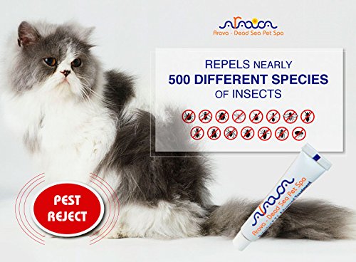 Arava Flea & Tick Prevention for Cats - 4-Doses – Puppy & Cat Flea Treatment - Botanical Flea & Tick Control Drops Repel Pests with Natural Oils – 100% Safe for Pets - Enhanced Defense & Prevention