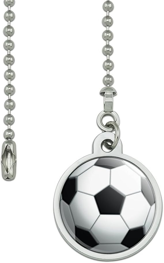 Graphics More Soccer Ball Football Ceiling Fan And Light Pull