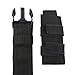 Shootmy 47-Inch Heavy Duty Tactical Belt Police Army Military Combat Belt with Dual Mag Pouch