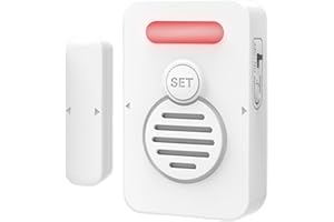Fridge Alarm - Refrigerator and Fridge Door Alarm | Wireless with Adjustable Voice Reminders, Close Door Reminder, Voice Aler